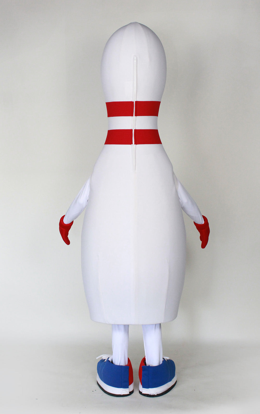 Tall Bowling Pin Mascot Costume