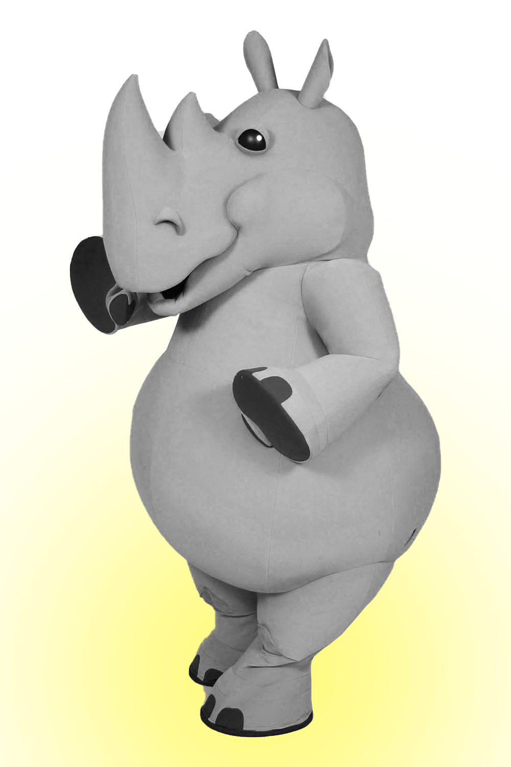 Rhino Mascot Costume