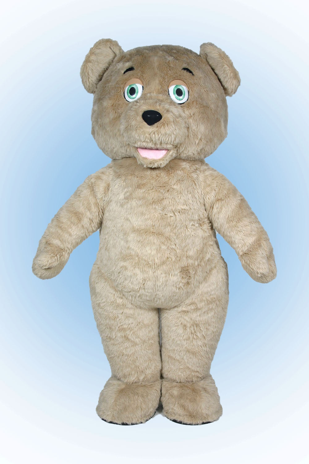 Shaggy Fur Bear Mascot Costume