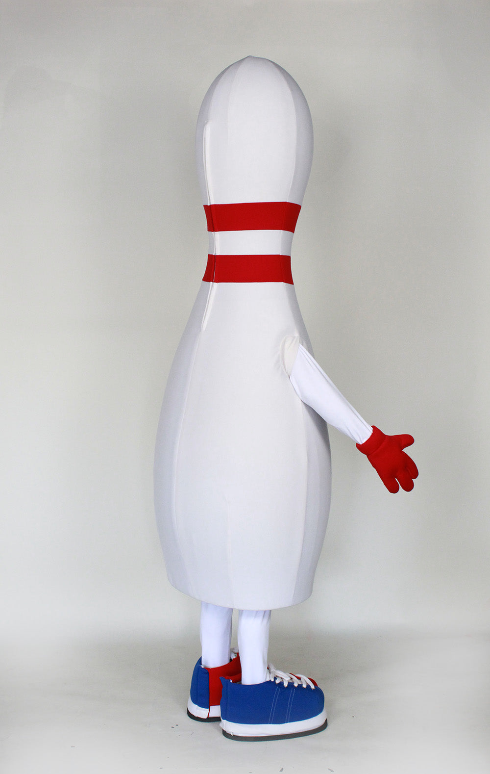 Tall Bowling Pin Mascot Costume