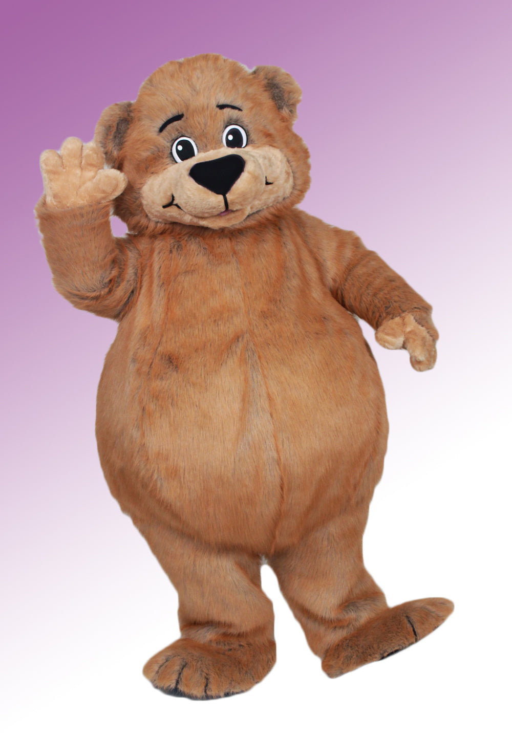 Friendly Bear Mascot Costume