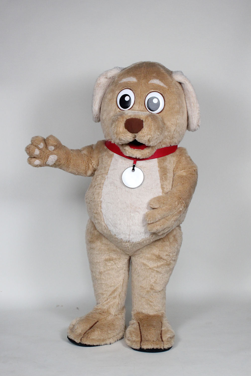 Brown Puppy Mascot Costume